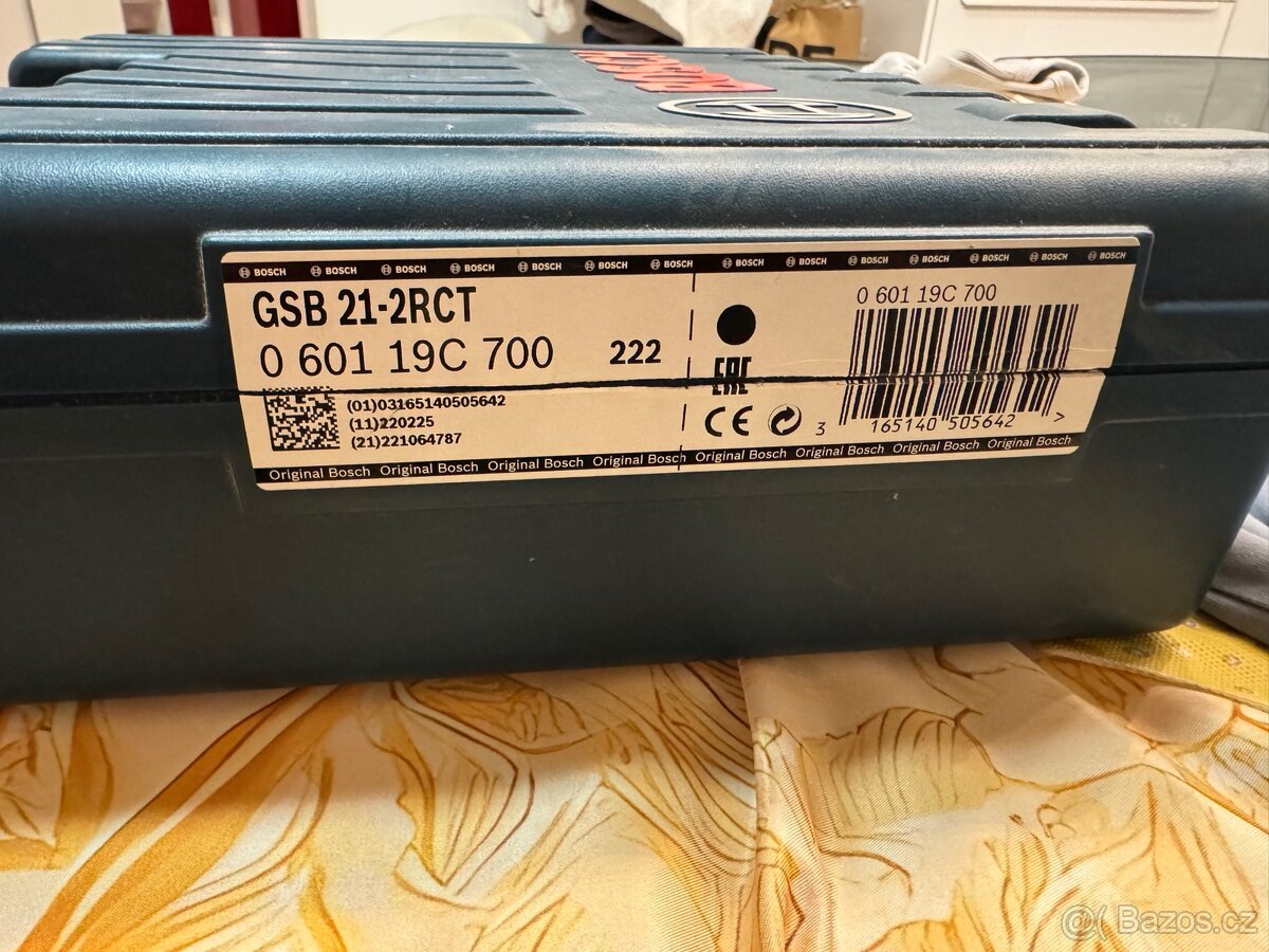 Příklepová vrtačka BOSCH Professional - 8