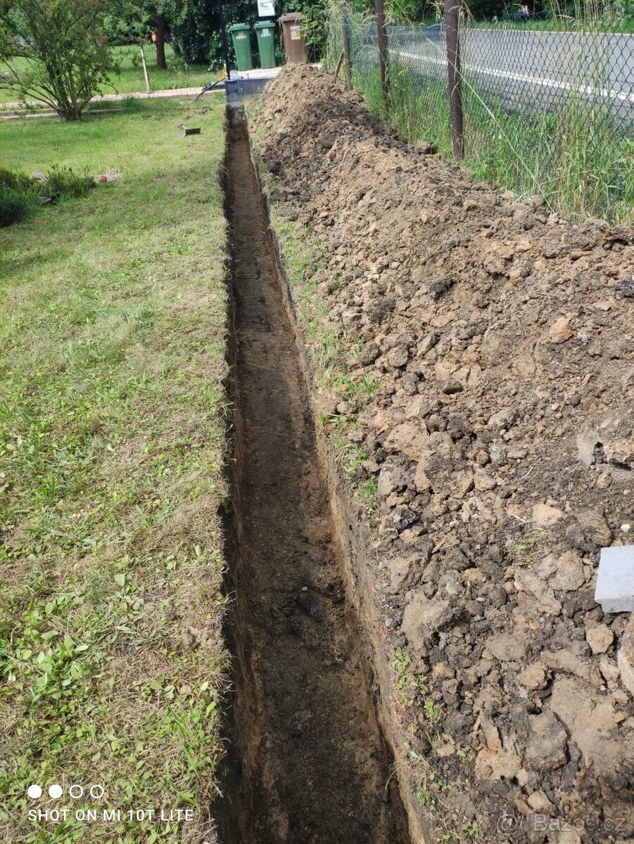 RUČNÍ I STROJNÍ VÝKOPOVÉ PRÁCE. - 8