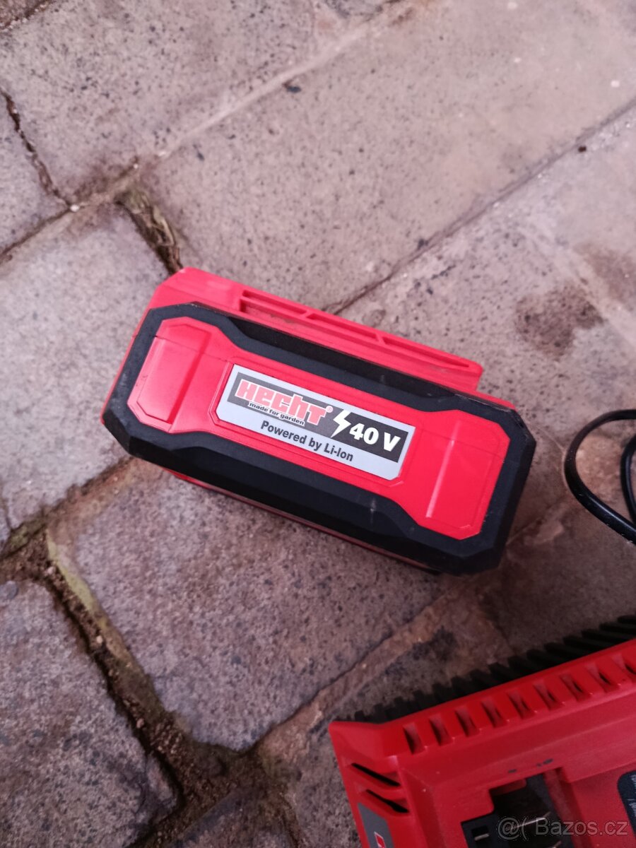 AKU HECHT sekačka + vyžínač + baterie + nabíječka - 8