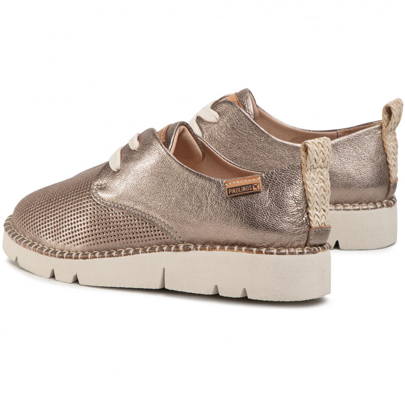 Stříbrné kožené boty PIKOLINOS vel. 40 - 8