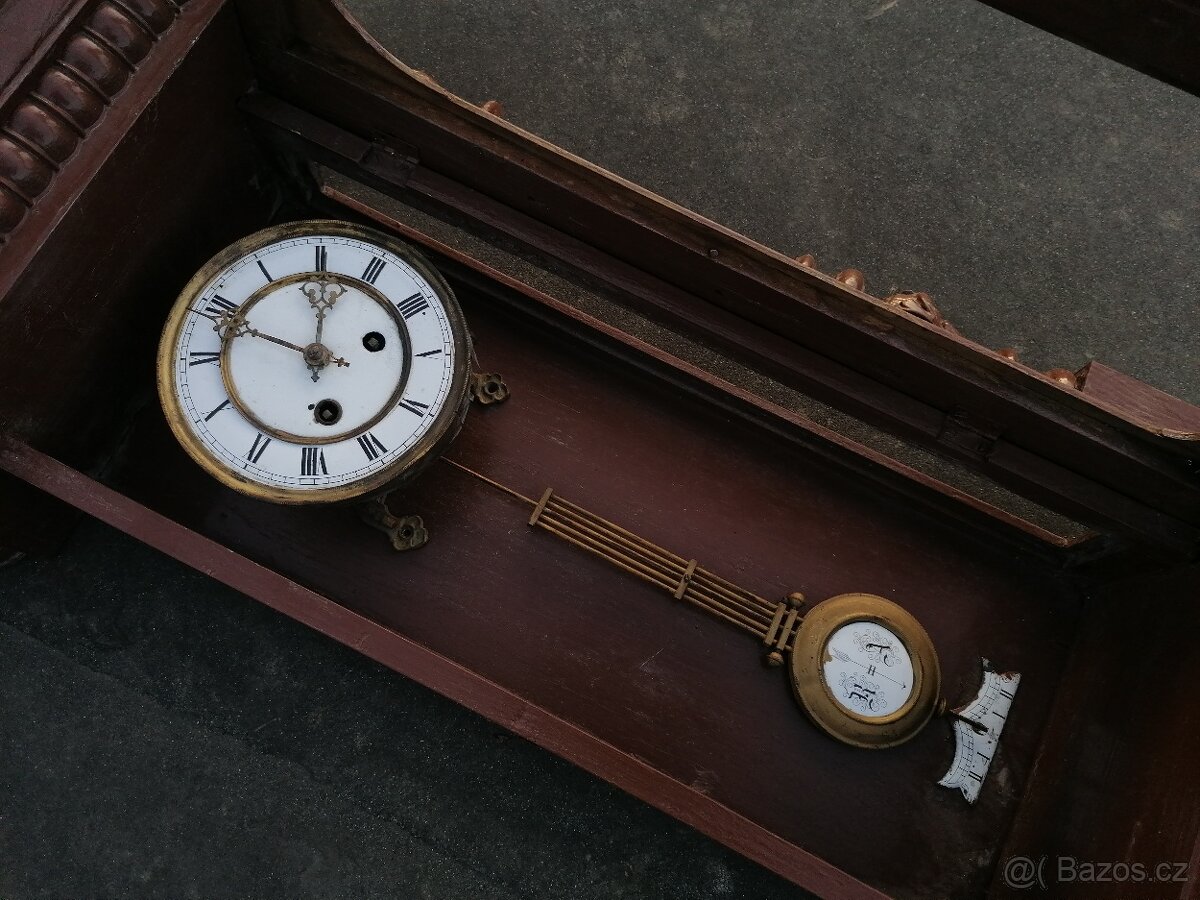 Predám starožitné nástenné hodiny - 8