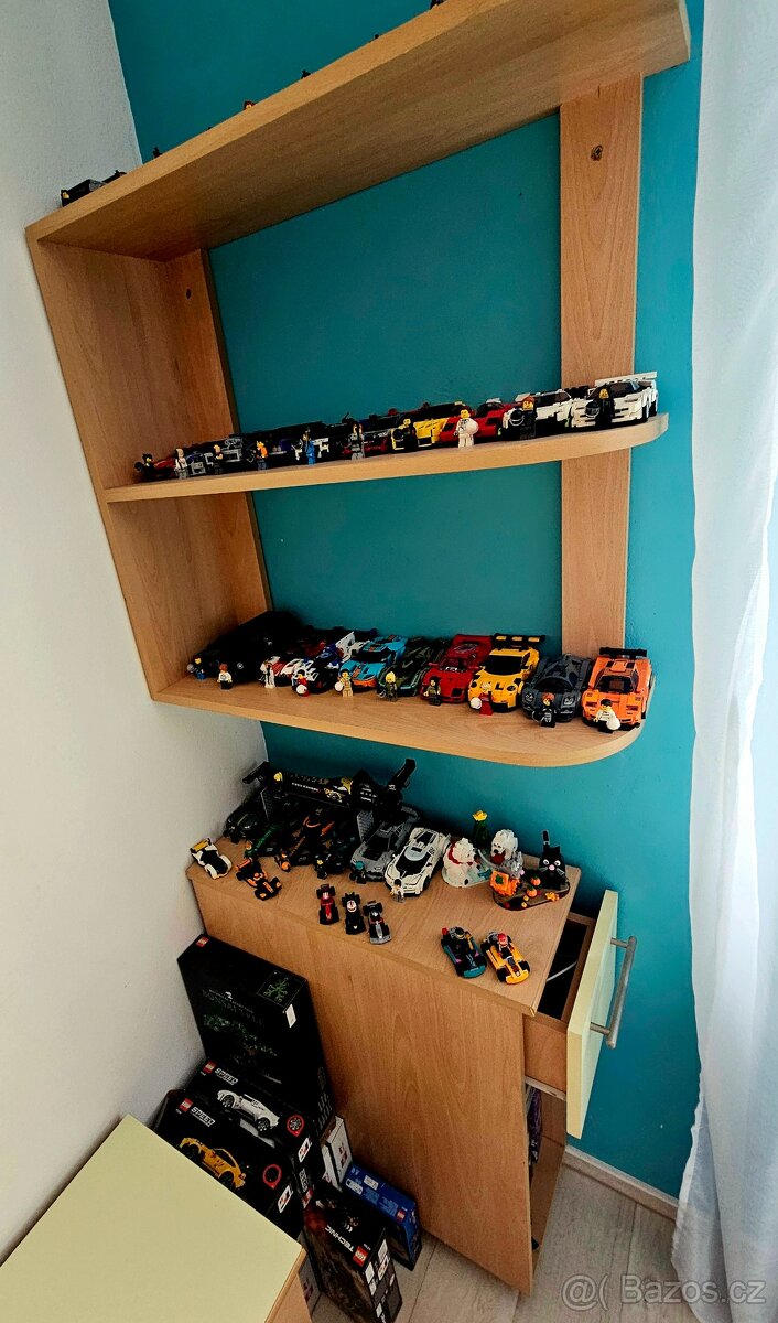 Dětský studentský pokoj nábytek skříně - 8