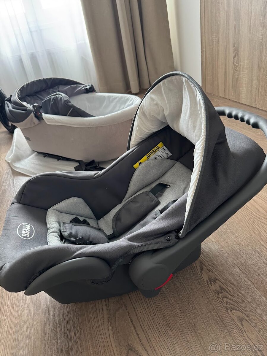 Kočárek Riko Basic 3-v-1 s autosedačkou - 8