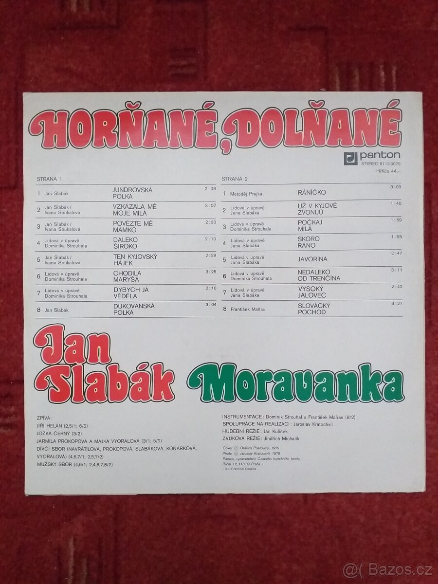 LP Moravanka - 4 kusy - 8