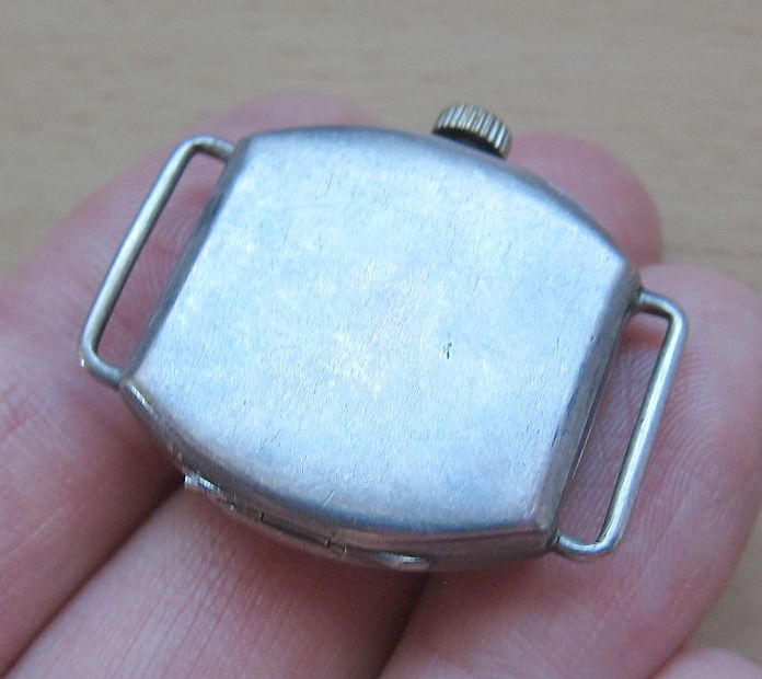 Staré stříbrné švýcarské dámské hodinky IWC SCHAFFHAUSEN - 8