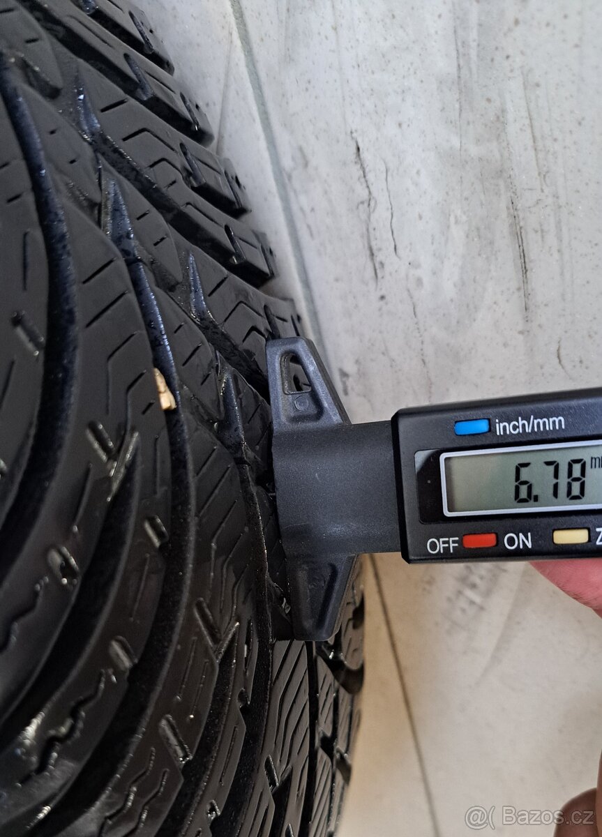 2x zimní pneu Kleber Krisalp HP3, 175/70 r14, vzorek 6,5 mm - 8