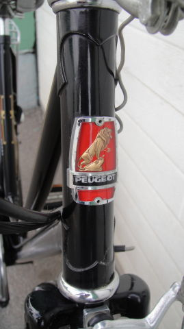 Peugeot, 1982, nádherné dámské kolo, černá perleť - 8