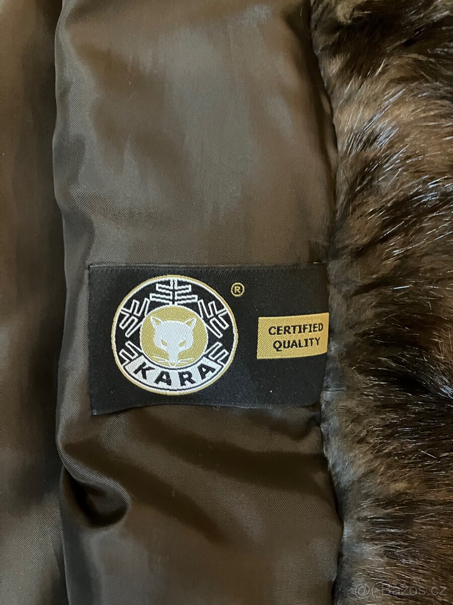 Luxusní kožich z pravé kožešiny Kara Trutnov velikost 48 - 8