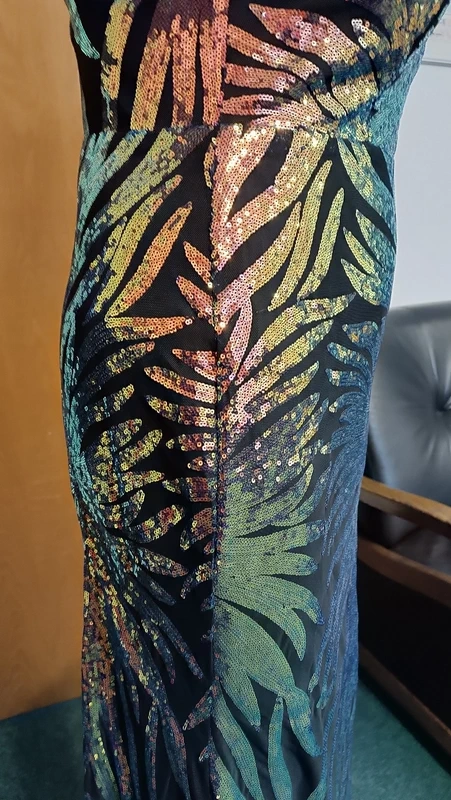 Plesové šaty XXL nádherné nové - 8