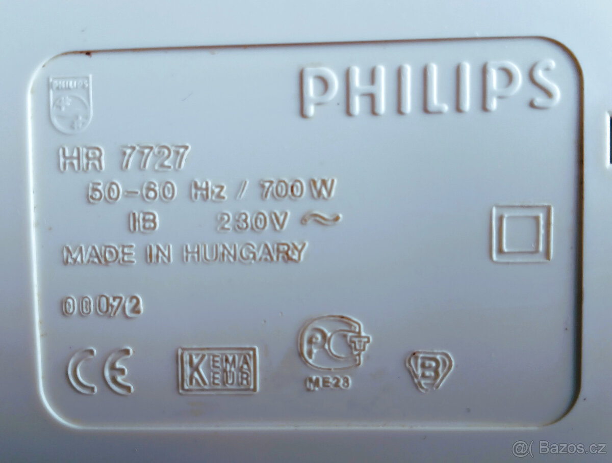 Kuchyňský robot Philips Cucina HR7727 - 8