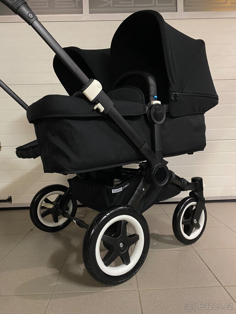 TOP Bugaboo Donkey all black DUO - 8