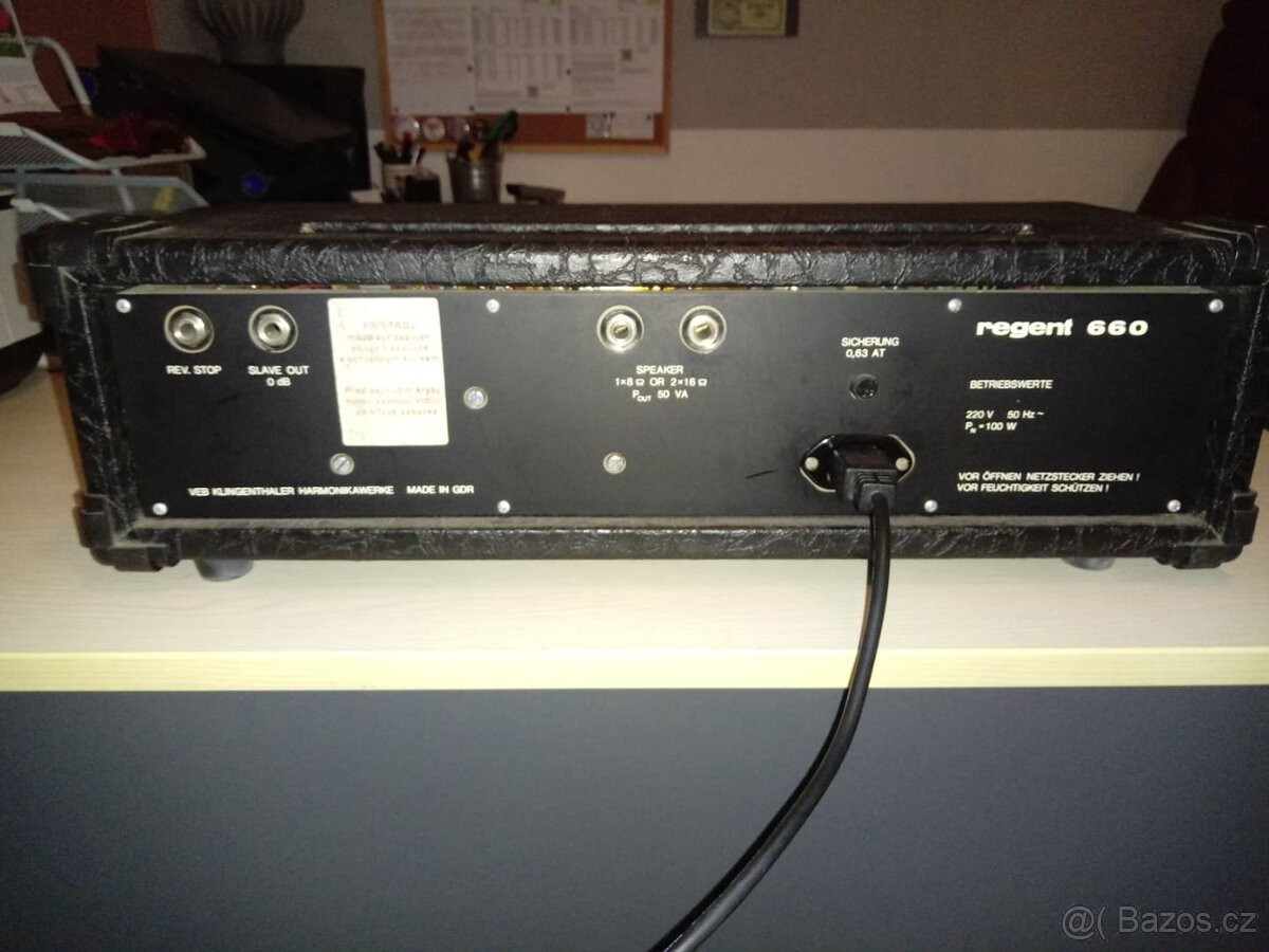 Mix zvukový pult Regent 660 - 8