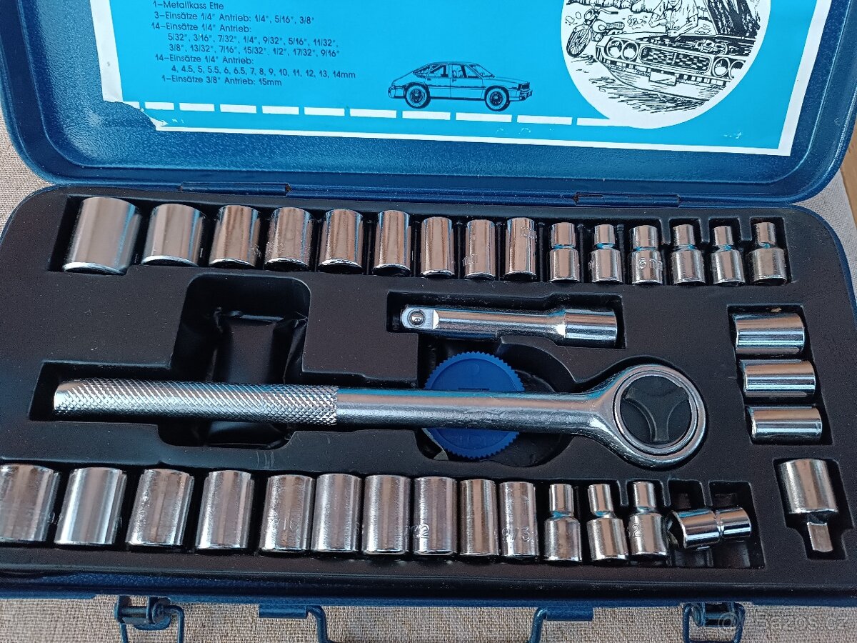 Sada na utahování a povolování matek a šroubů. - 8