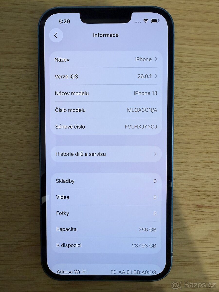 📱 iPhone 13 256GB Blue, hezký stav, příslušenství - 8