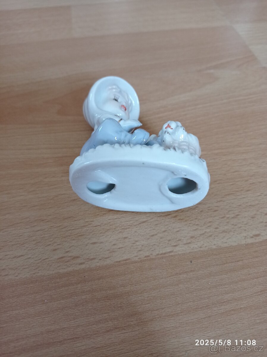 Starožitné porcelánové sošky - 8