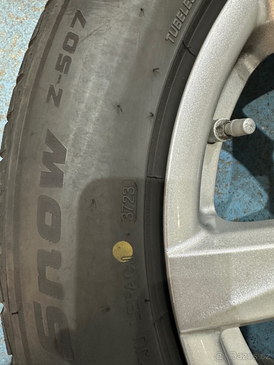 Alu 5x120 R17, zimní pneu 225/60/17, BMW X3 - 8