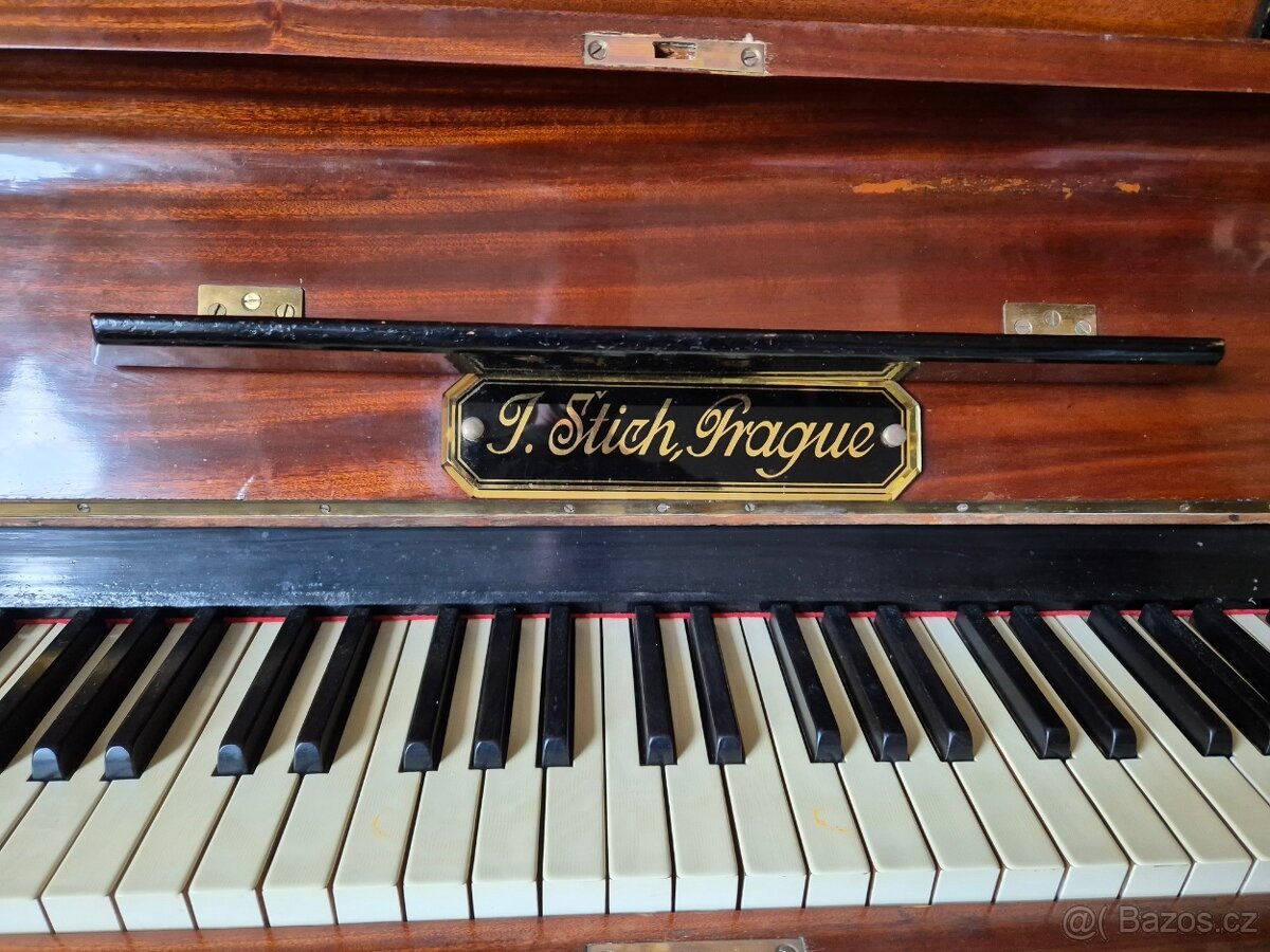 Pianino zn. Štich Prague - 8