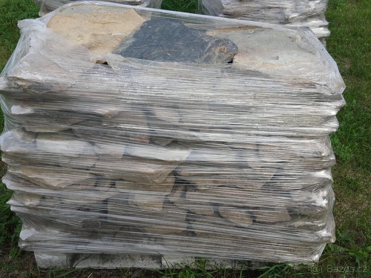 Plochy kamen. Placáky naslapy. - 8