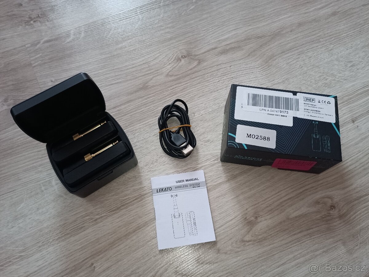 Bezdrátový systém pro kytaru LEKATO WS-100 - 8