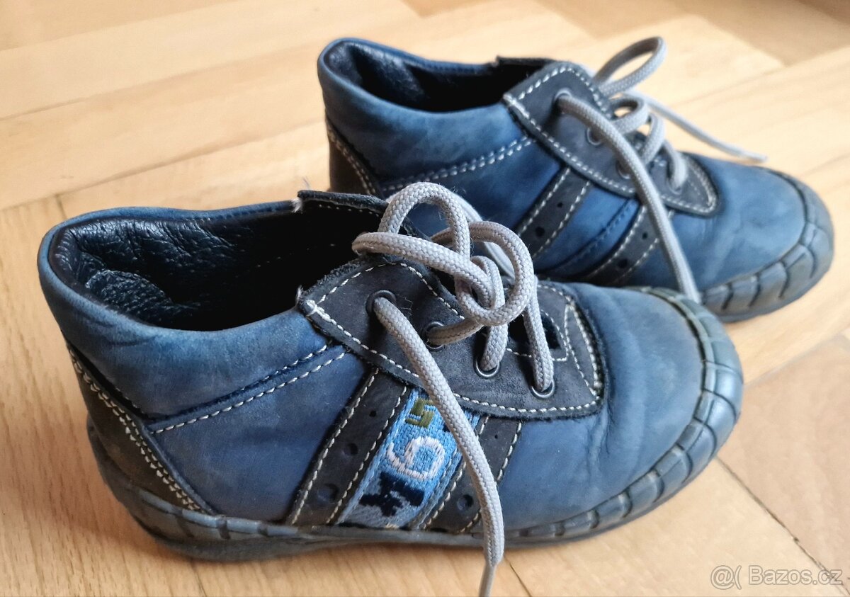 Barefoot kožené boty Bg, zdravotní Essi, Dedoles 24 - 8