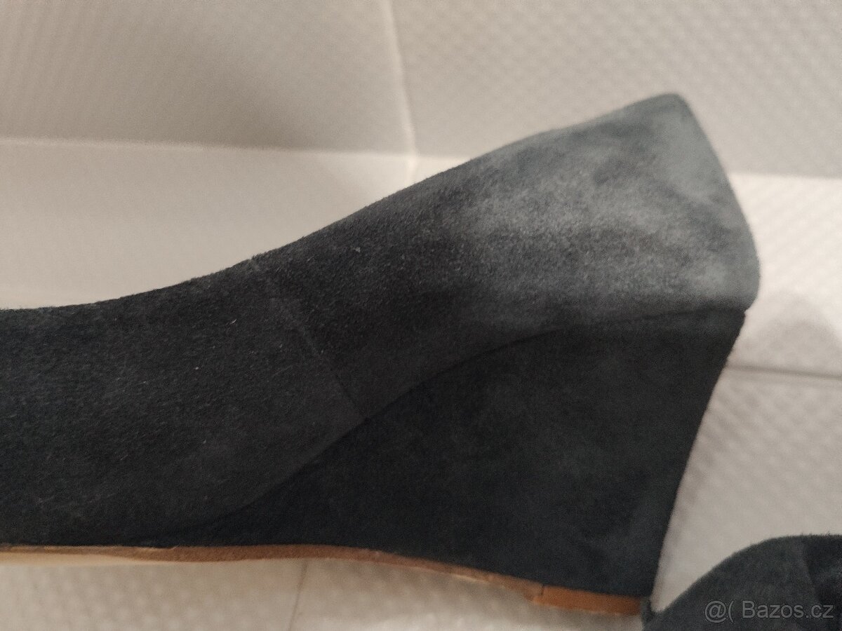 Dámské semišové lodičky Minozzi Milano - 8