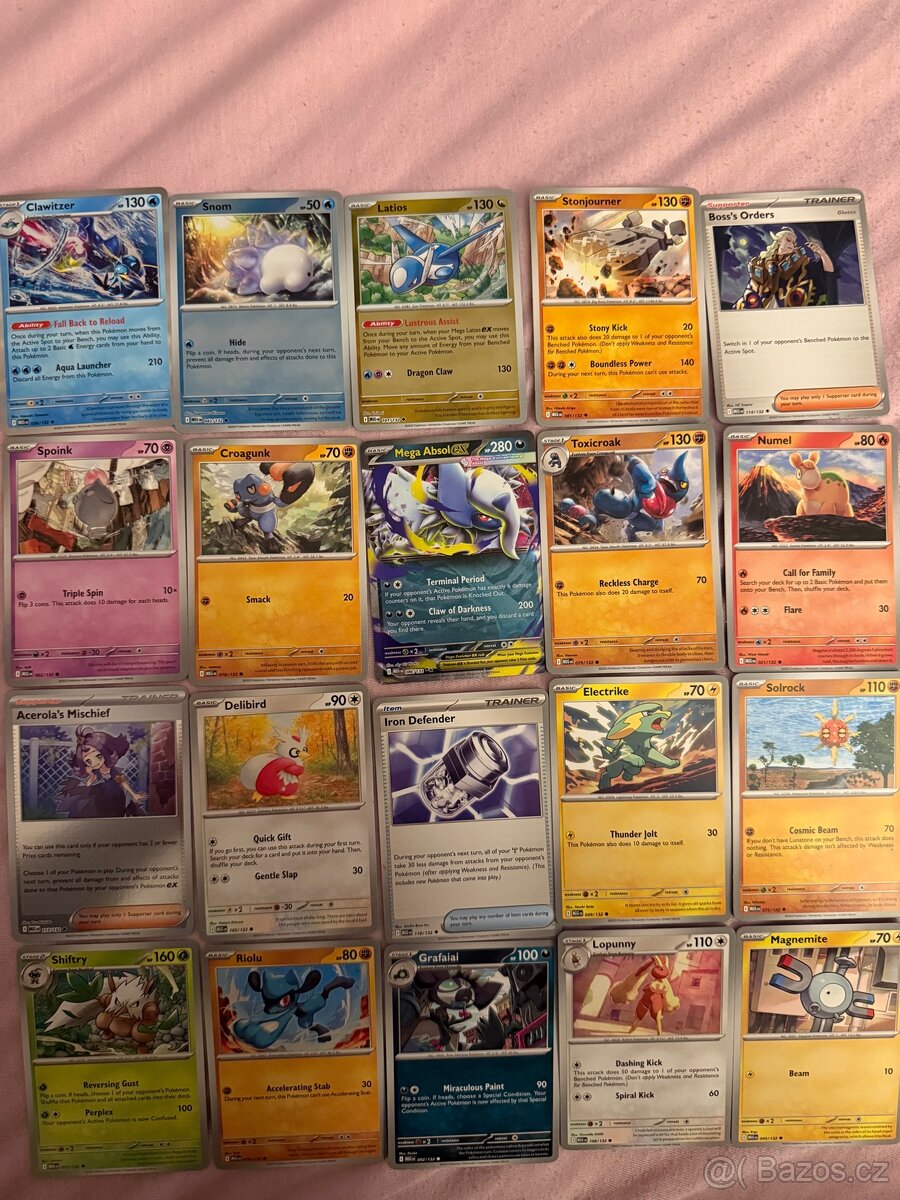 Pokémon karty CENA DOHODOU - 8