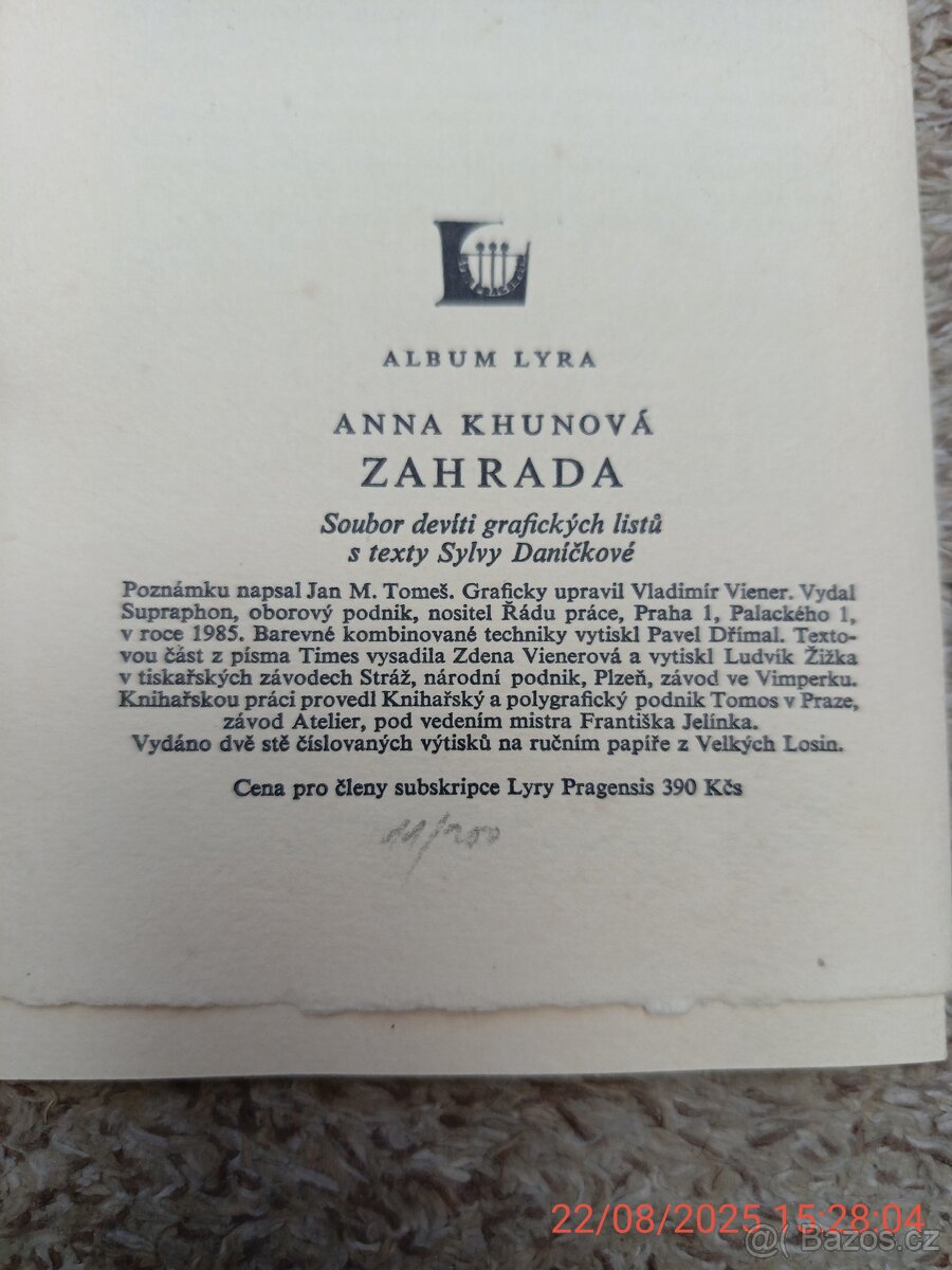 Grafika Anna Khunová. - 8