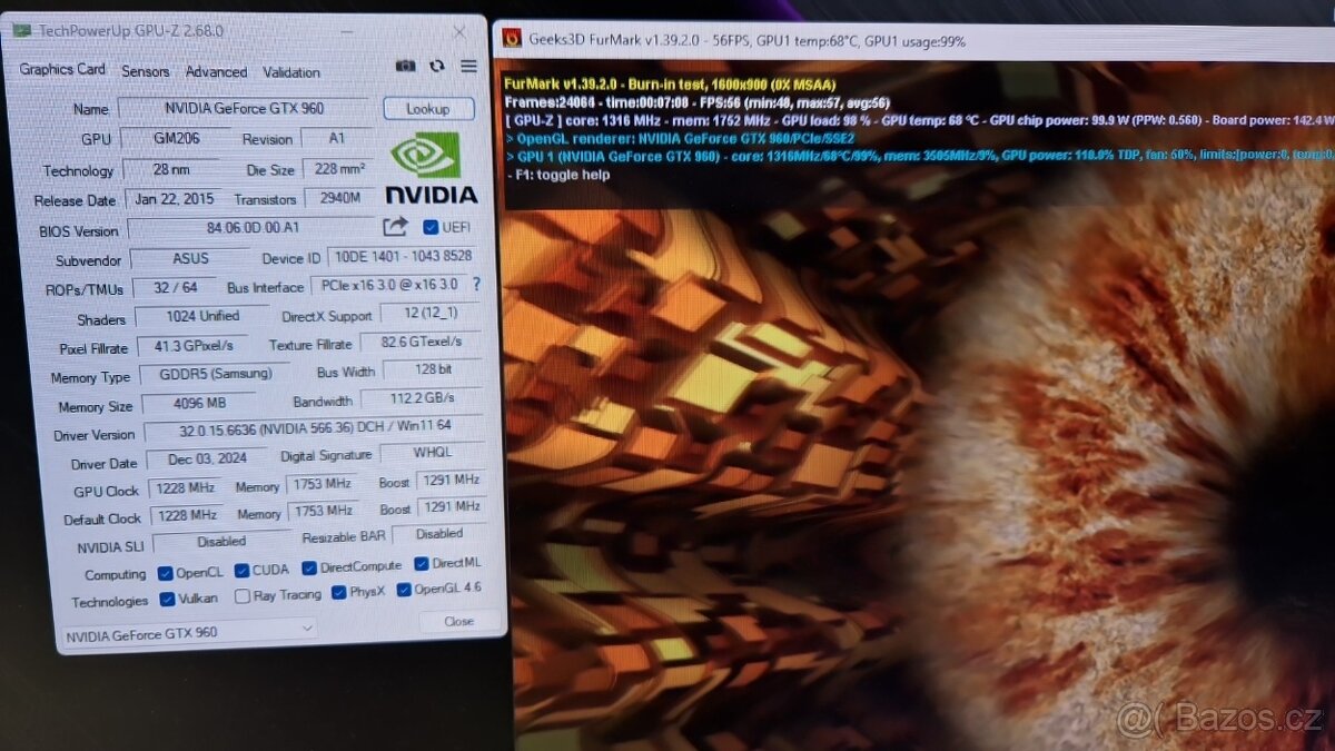 ❰ Grafická karta | Asus Strix Nvidia GTX 960 4GB ❱ - 8