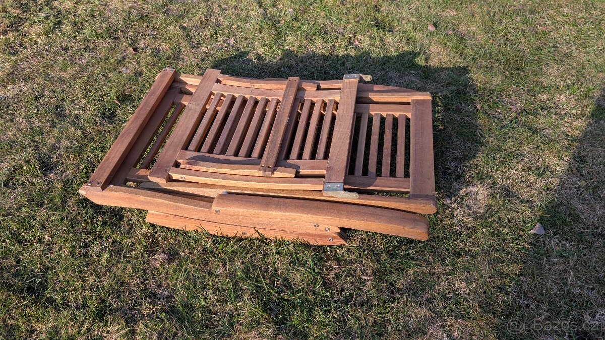 Dřevěné lehátko - 8