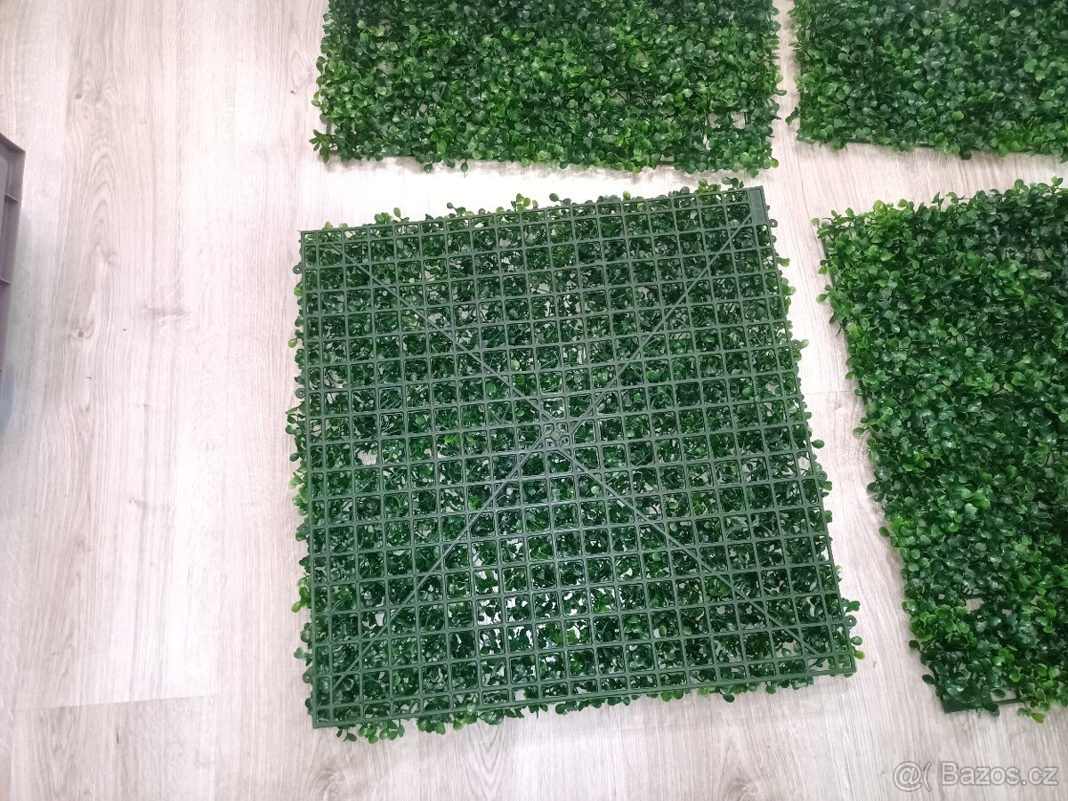 Sada umělých panelů Boxwood – 24 ks 50x50cm - 8