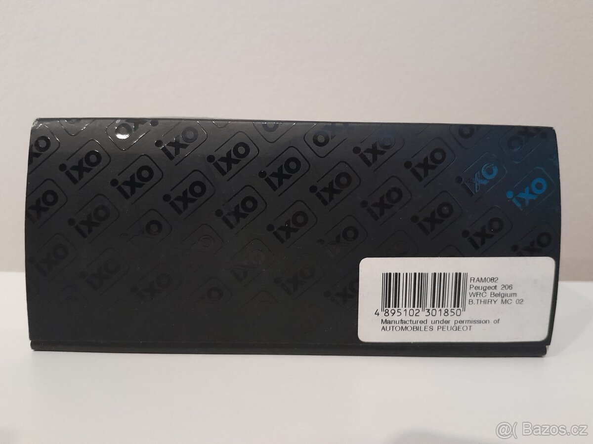 model PEUGEOT 206 WRC/IXO RAM082-RAM174 - 8