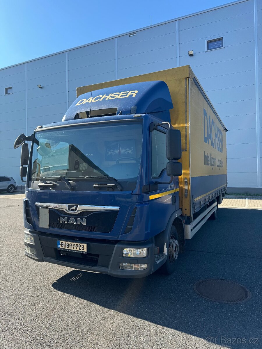 MAN TGL 12.250 BL 2018 299000 KM + ZVEDACÍ ČELO DACHSER - 8