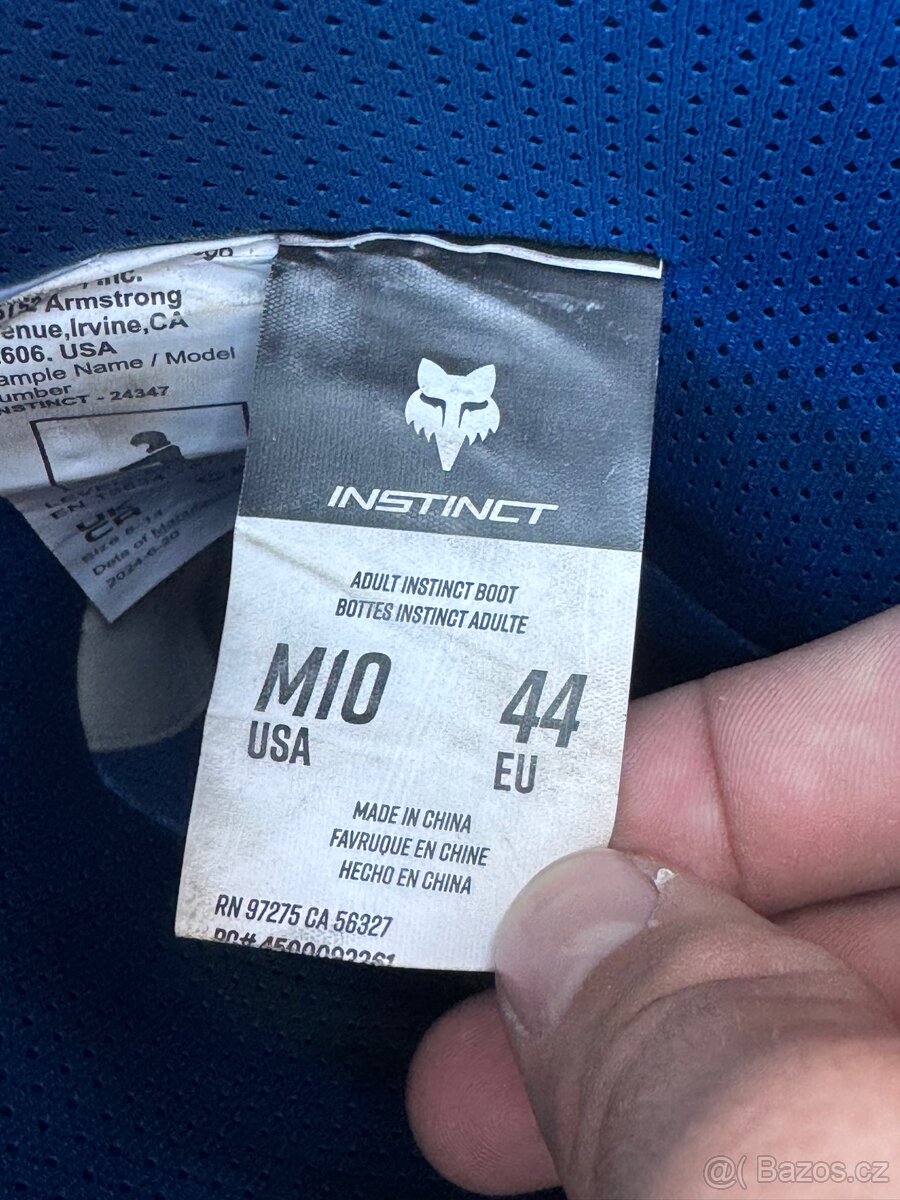 Fox instinct Bílo/černé - 8