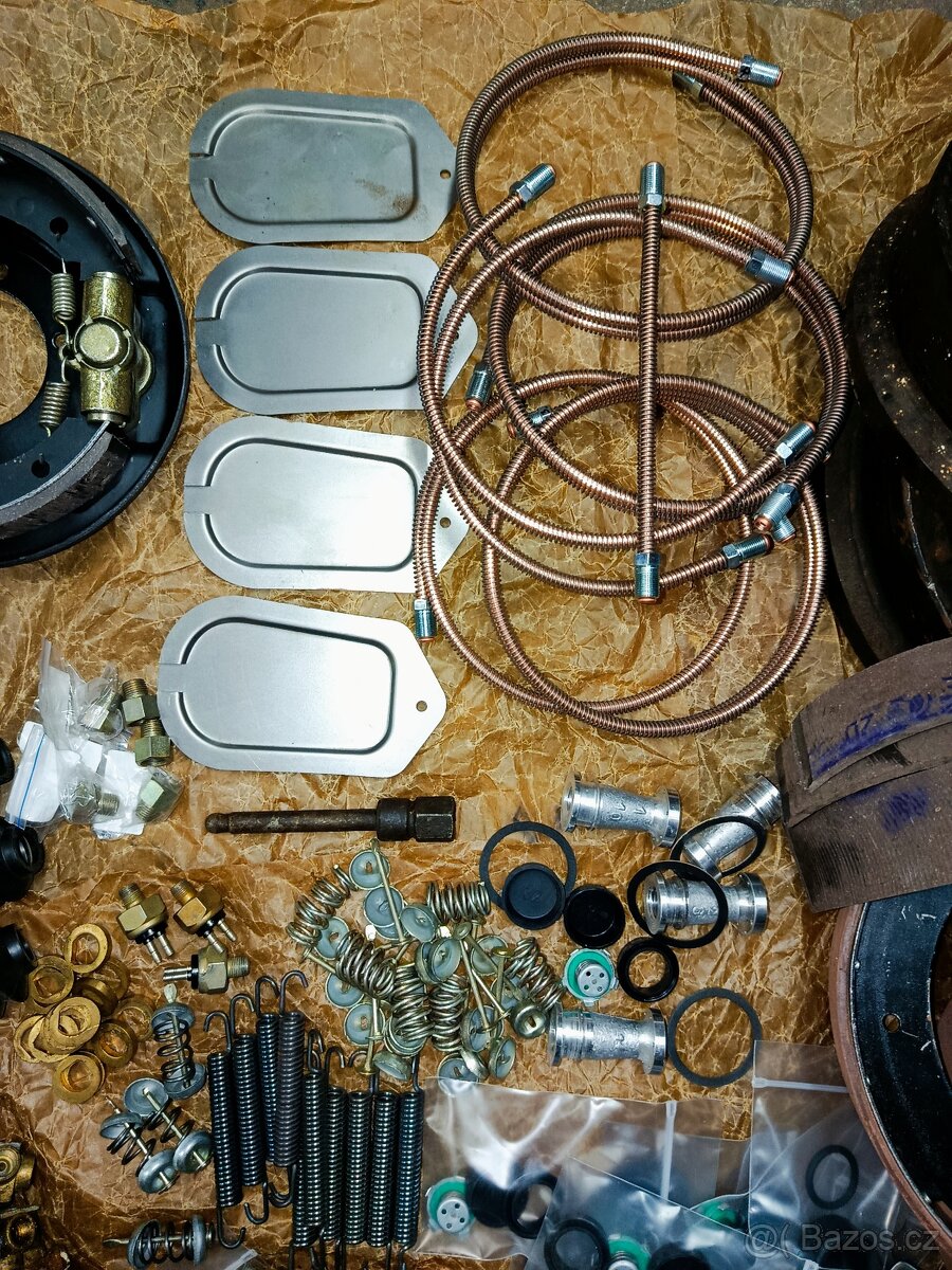 Gaz 69, Uaz, ARO M461 - brzdový systém - 8