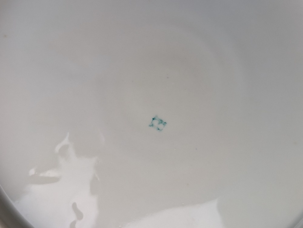 Starobylý servírovací talíř, Kauffhaus... - 8