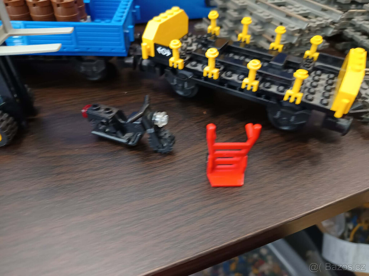 LEGO Train 9V Load N' Haul Railroad +návod +box - 8