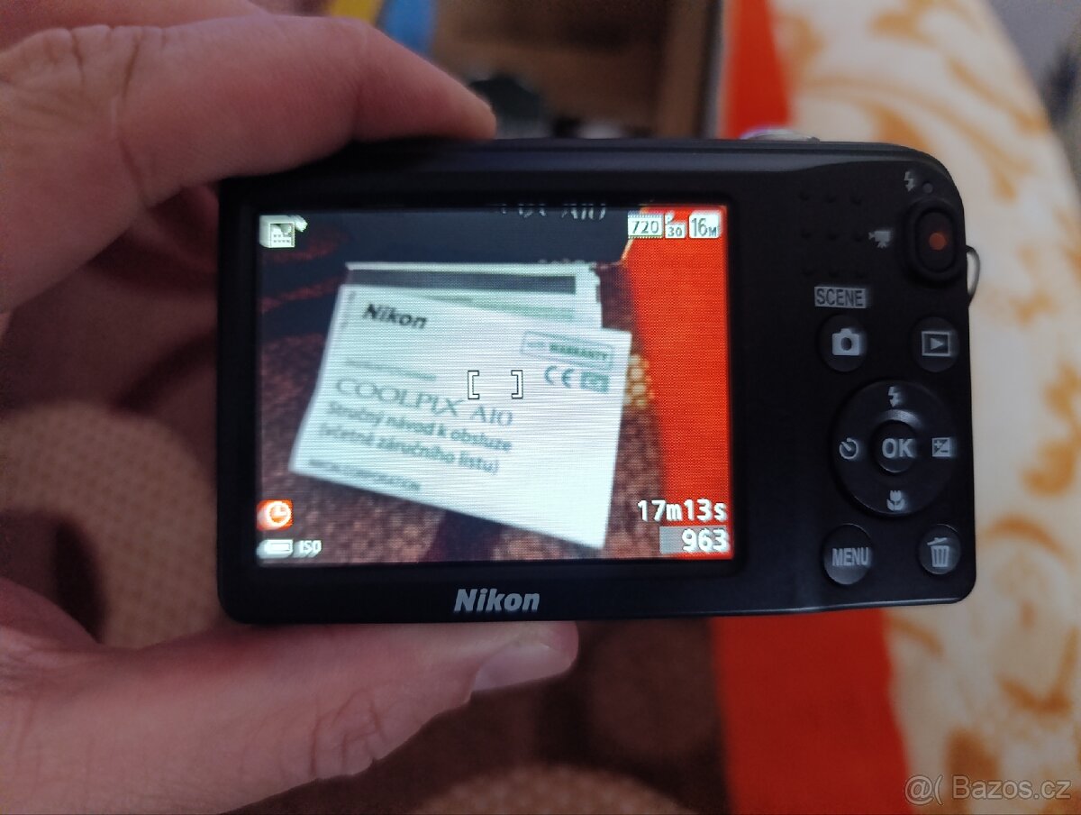 Fotoaparát Nikon Coolpix A10 - 8