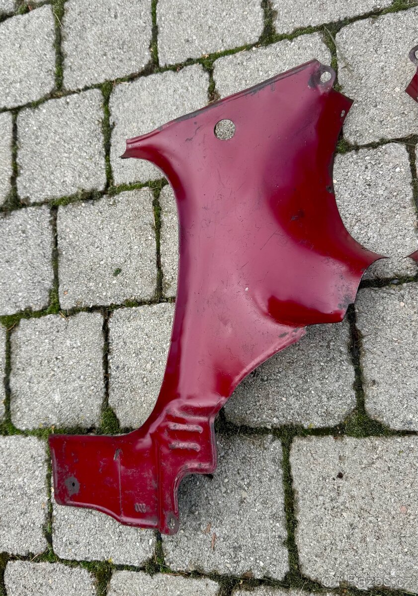 Jawa 350 panelka, sportka - podsedlove plechy - 8