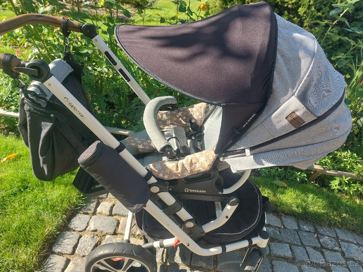 Skvělý kočárek Gesslein po jednom dítěti - 8