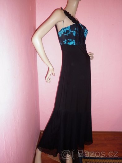 Dlouhé společenské šaty vel.40/42 - 8