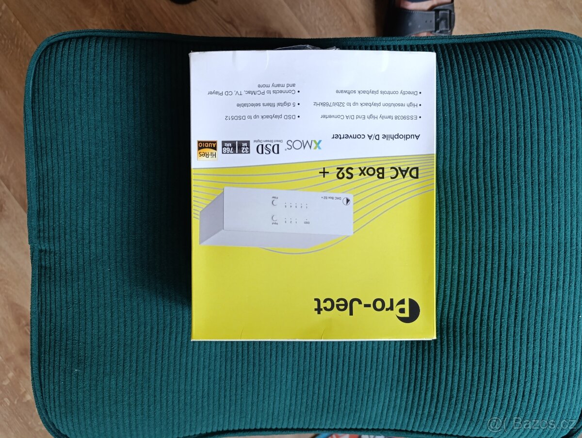 prodám DA/AD převodník Pro - Ject Dac Box S+ - 8