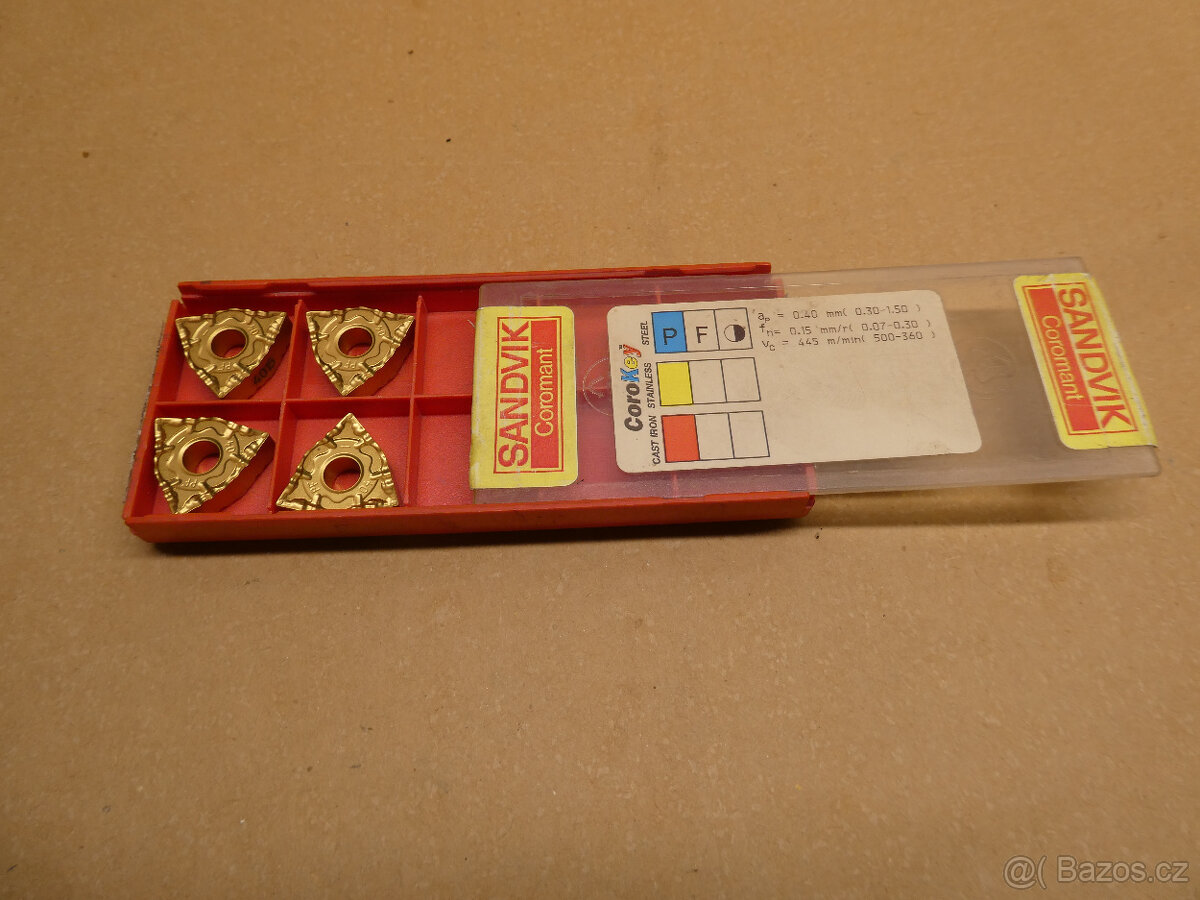 Nůž Sandvik MWLNL a destičky - 8