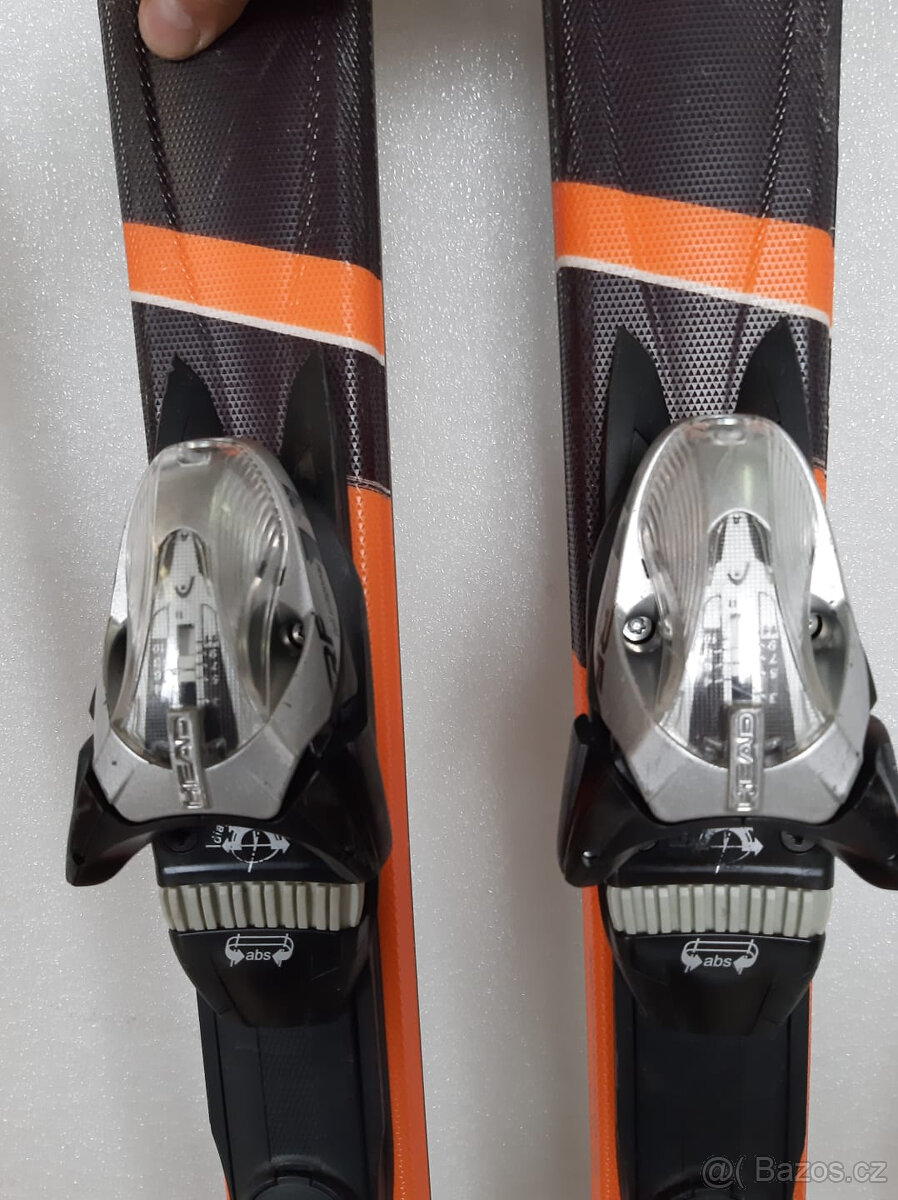 Lyže HEAD 156cm, R12,3m. Salomone hole 6061- 18 mm - 8