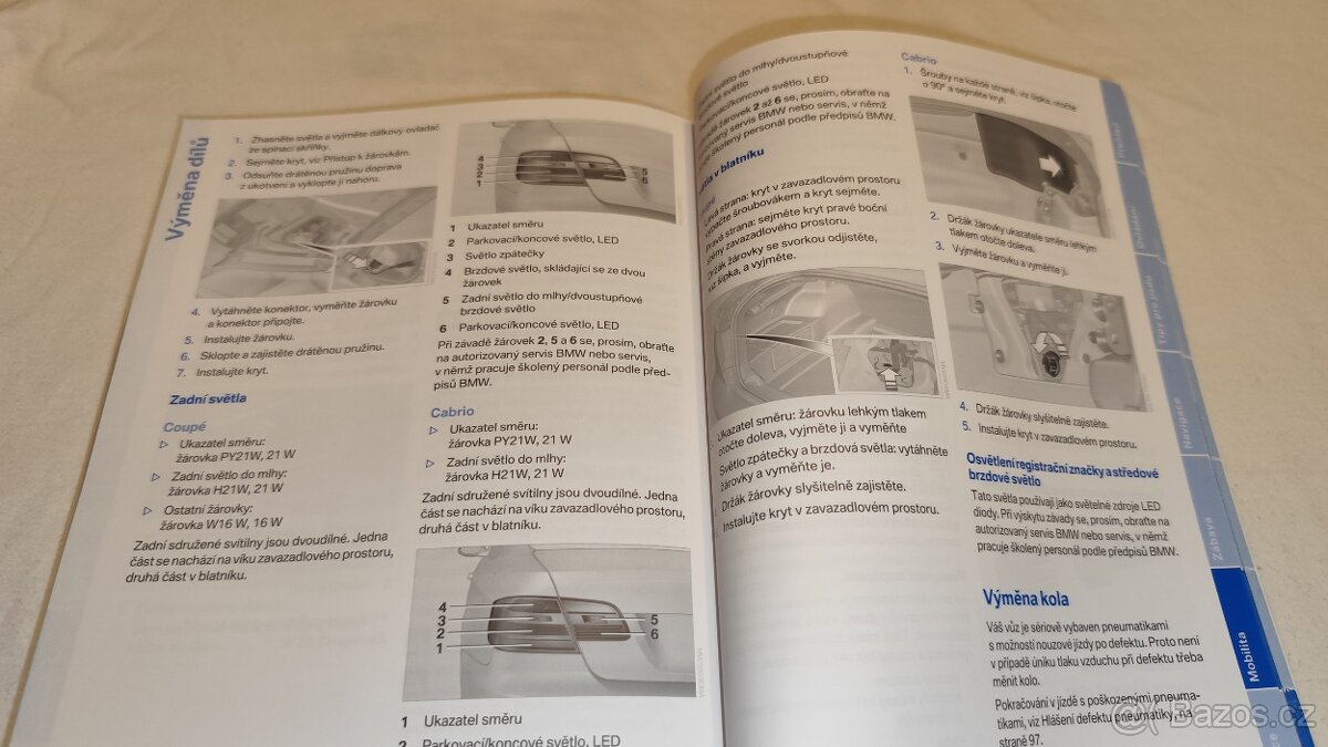 BMW 3 - český návod k obsluze - uživatelská příručka - 8