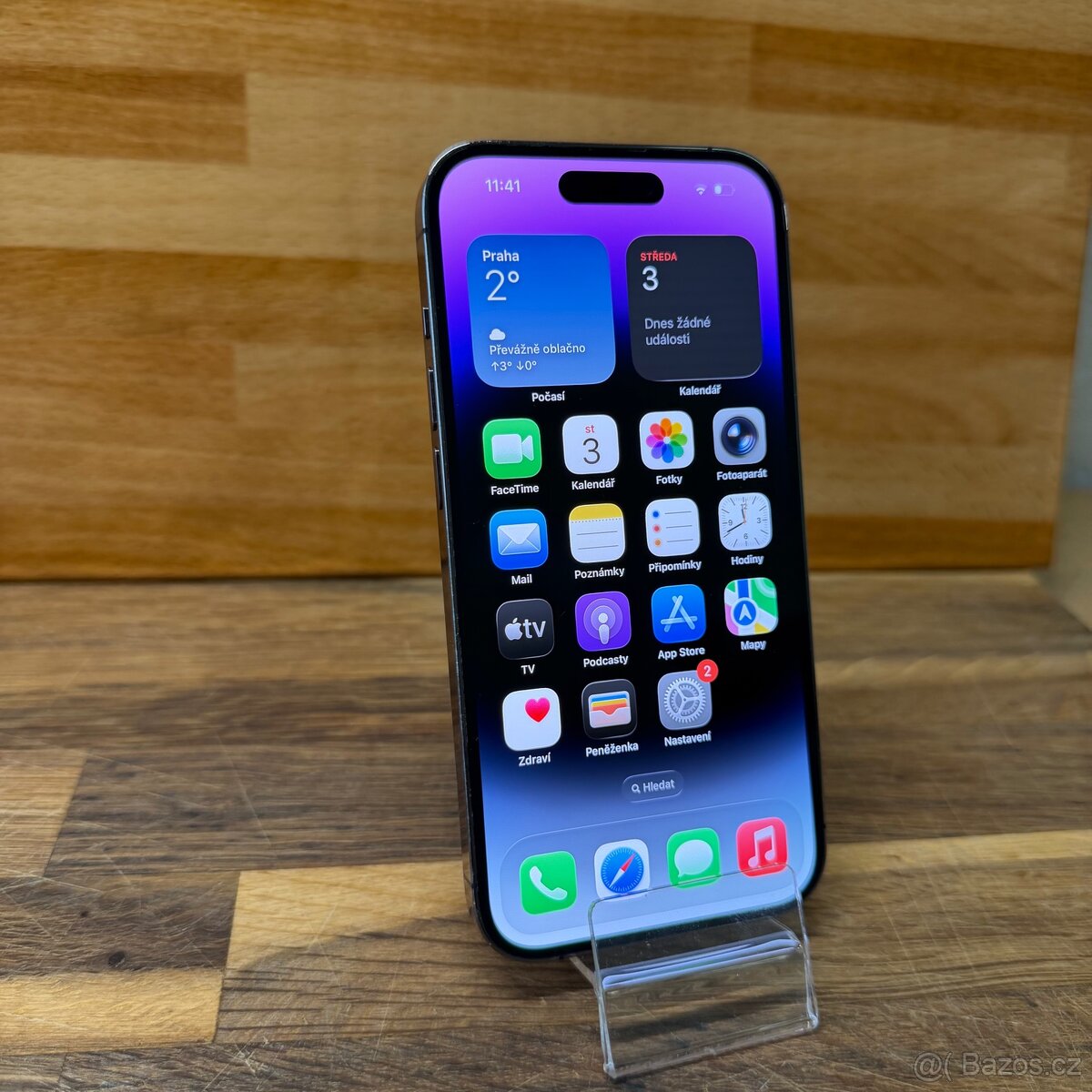 IPhone 14 Pro 128GB, fialový, eSIM (rok záruka) - 8