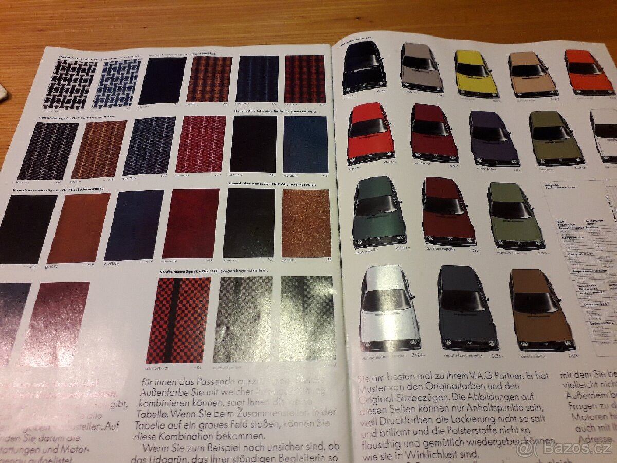 PROPAGAČNÍ MATERIÁL - PROSPEKT VOLKSWAGEN GOLF - 8