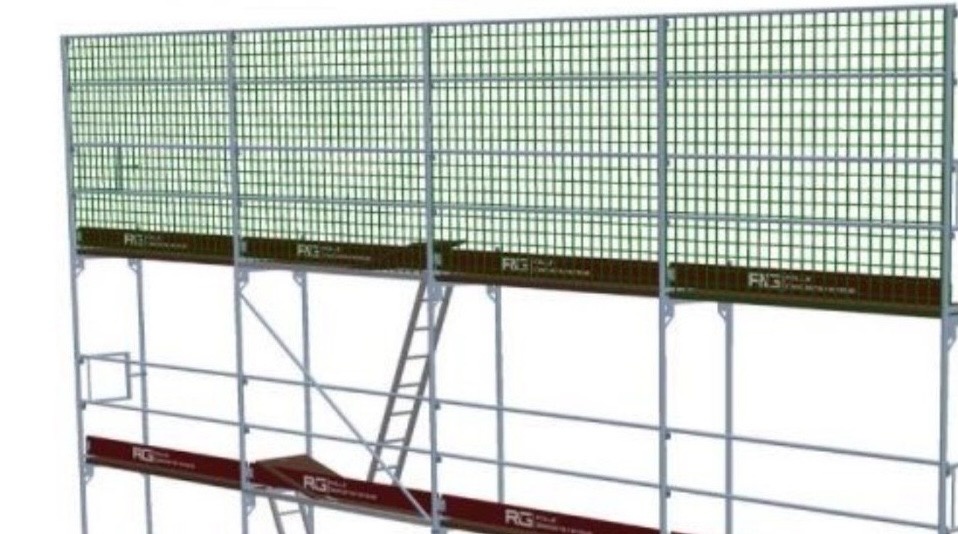 Fasádní lešení. - 8