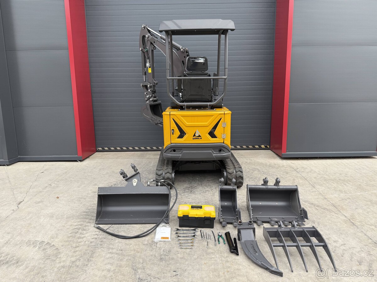 Minibagr G20SE l PRO, Skladem - mega akce příslušenství - 8