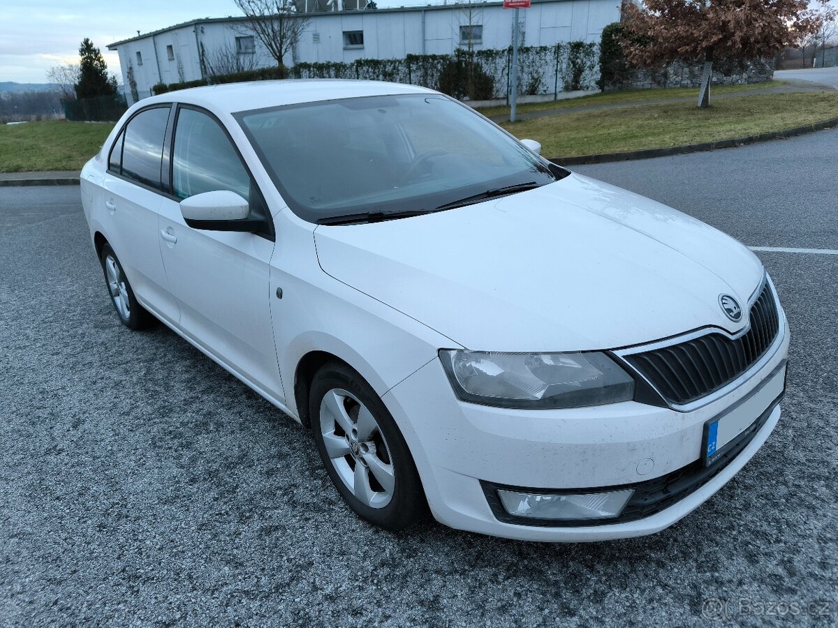 ŠKODA RAPID 1.2 TSI 63kw, r.v. 2013, DOBRÝ STAV, PŮVOD ČR - 8