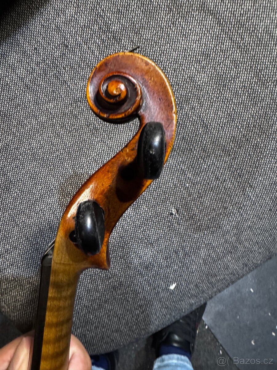 Prodám staré housle 4/4 Schönbach - 8